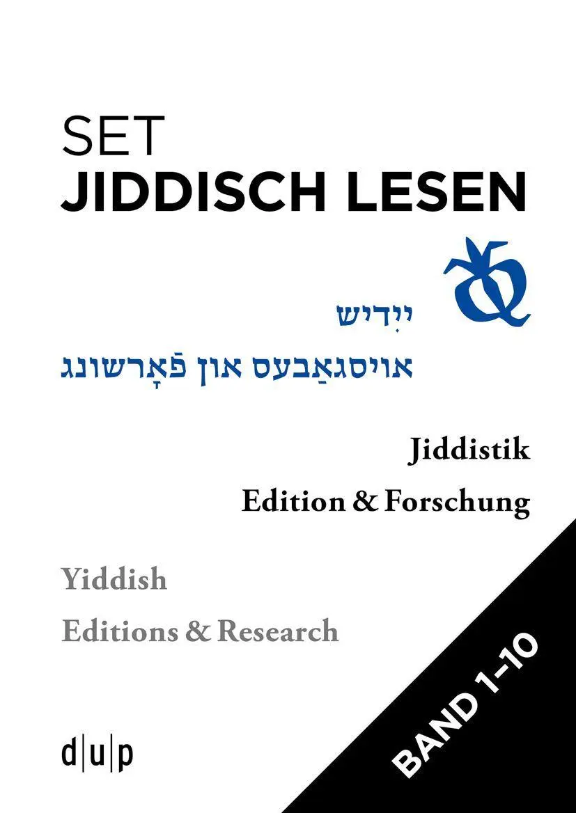Cover: 9783112210581 | Set: Jiddisch lesen | Efrat Gal-Ed (u. a.) | Taschenbuch | 4575 S.
