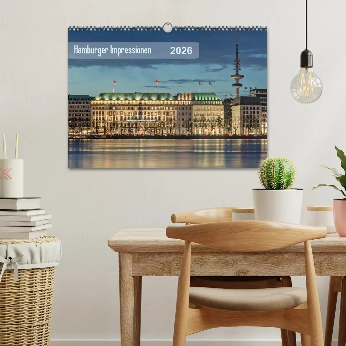Bild: 9783457830581 | Hamburger Impressionen 2026 (Wandkalender 2026 DIN A3 quer),...