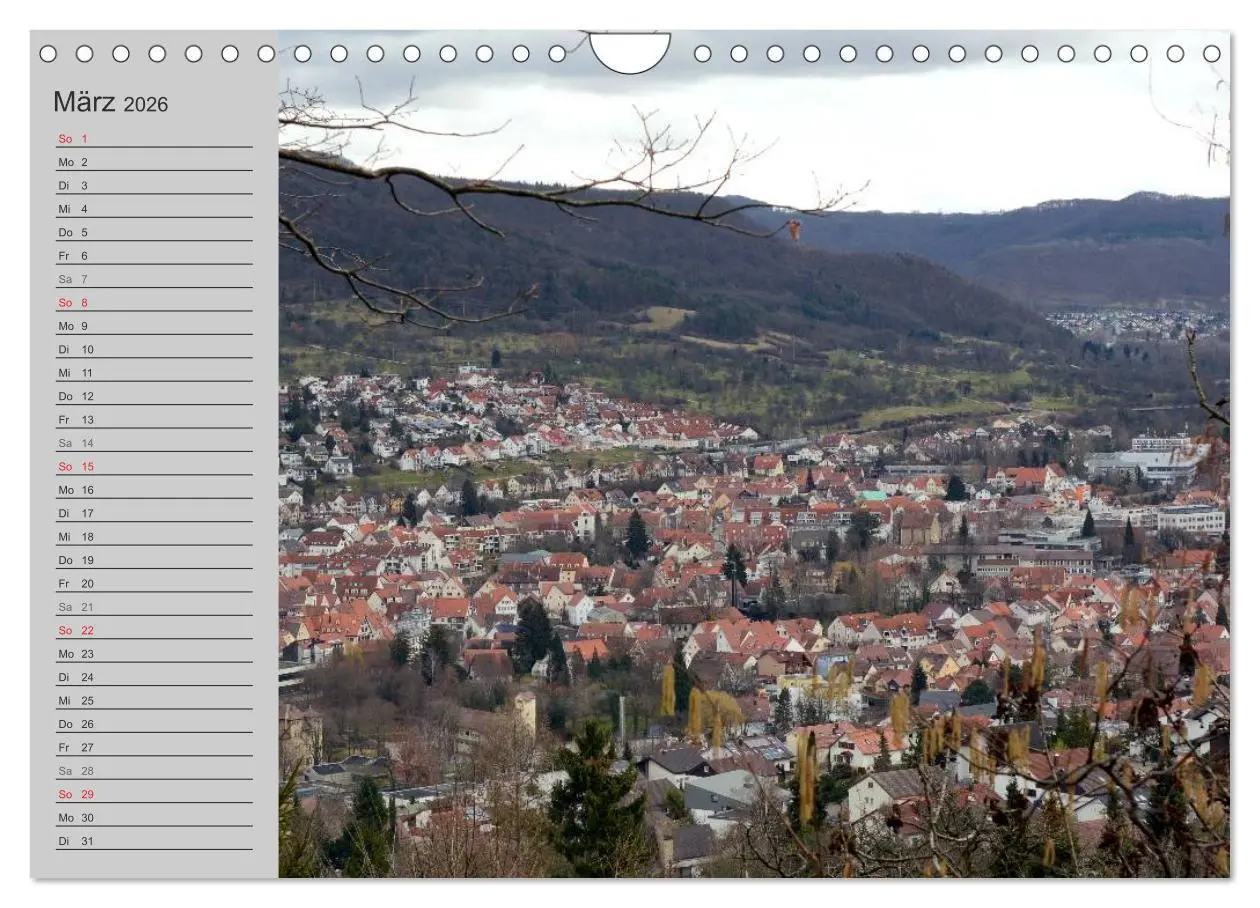 Bild: 9783457900581 | Pfullingen ... und Umgebung (Wandkalender 2026 DIN A4 quer),...