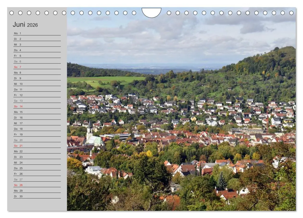 Bild: 9783457900581 | Pfullingen ... und Umgebung (Wandkalender 2026 DIN A4 quer),...
