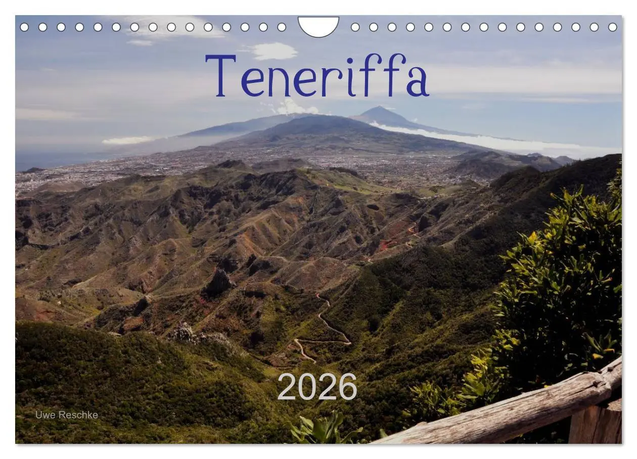 Cover: 9783516230581 | Teneriffa 2026 (Wandkalender 2026 DIN A4 quer), CALVENDO...