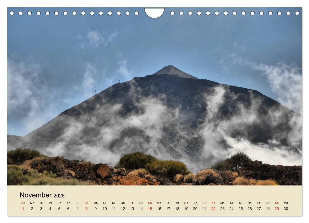 Bild: 9783516230581 | Teneriffa 2026 (Wandkalender 2026 DIN A4 quer), CALVENDO...