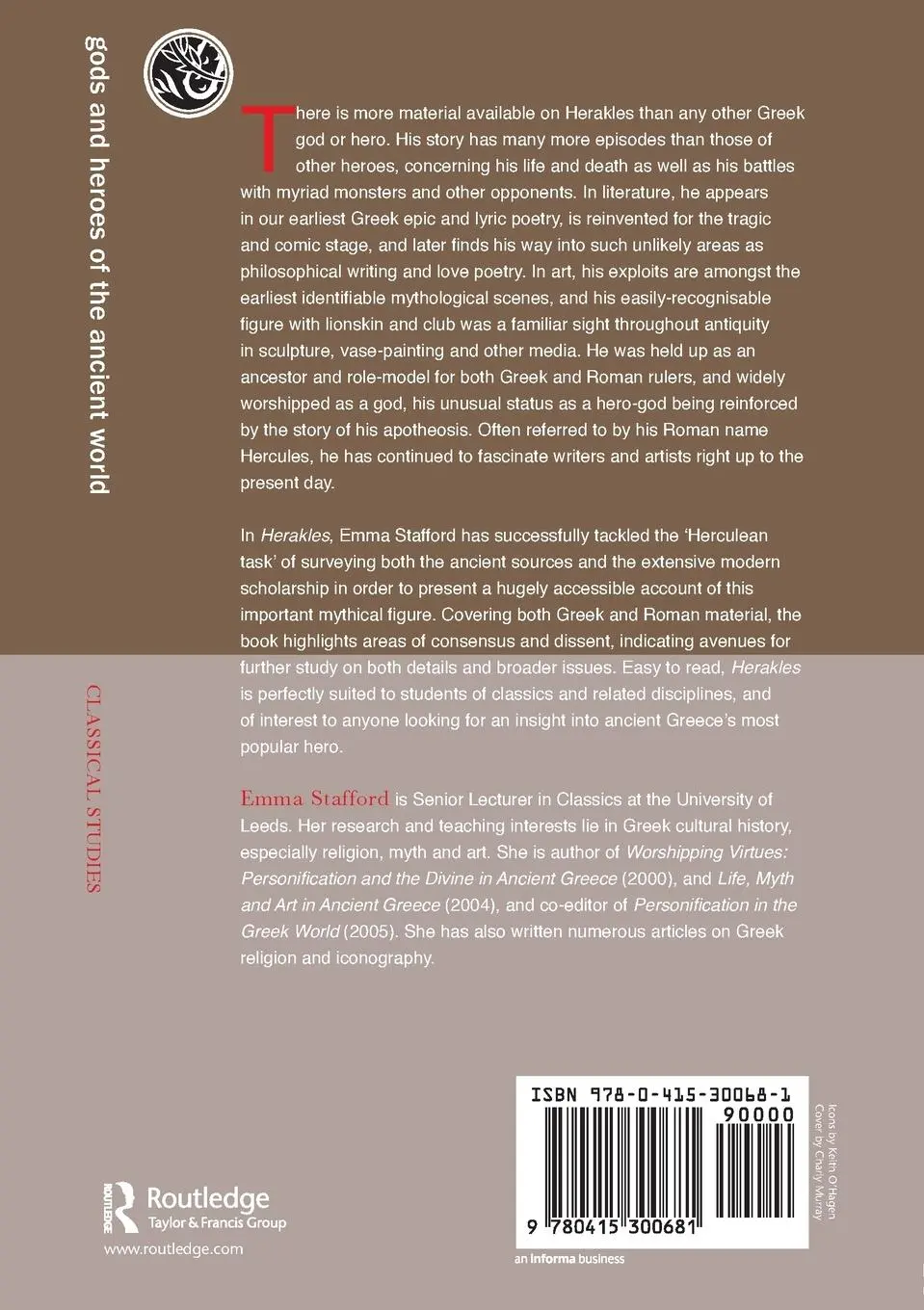 Rückseite: 9780415300681 | Herakles | Emma Stafford | Taschenbuch | Einband - flex.(Paperback)