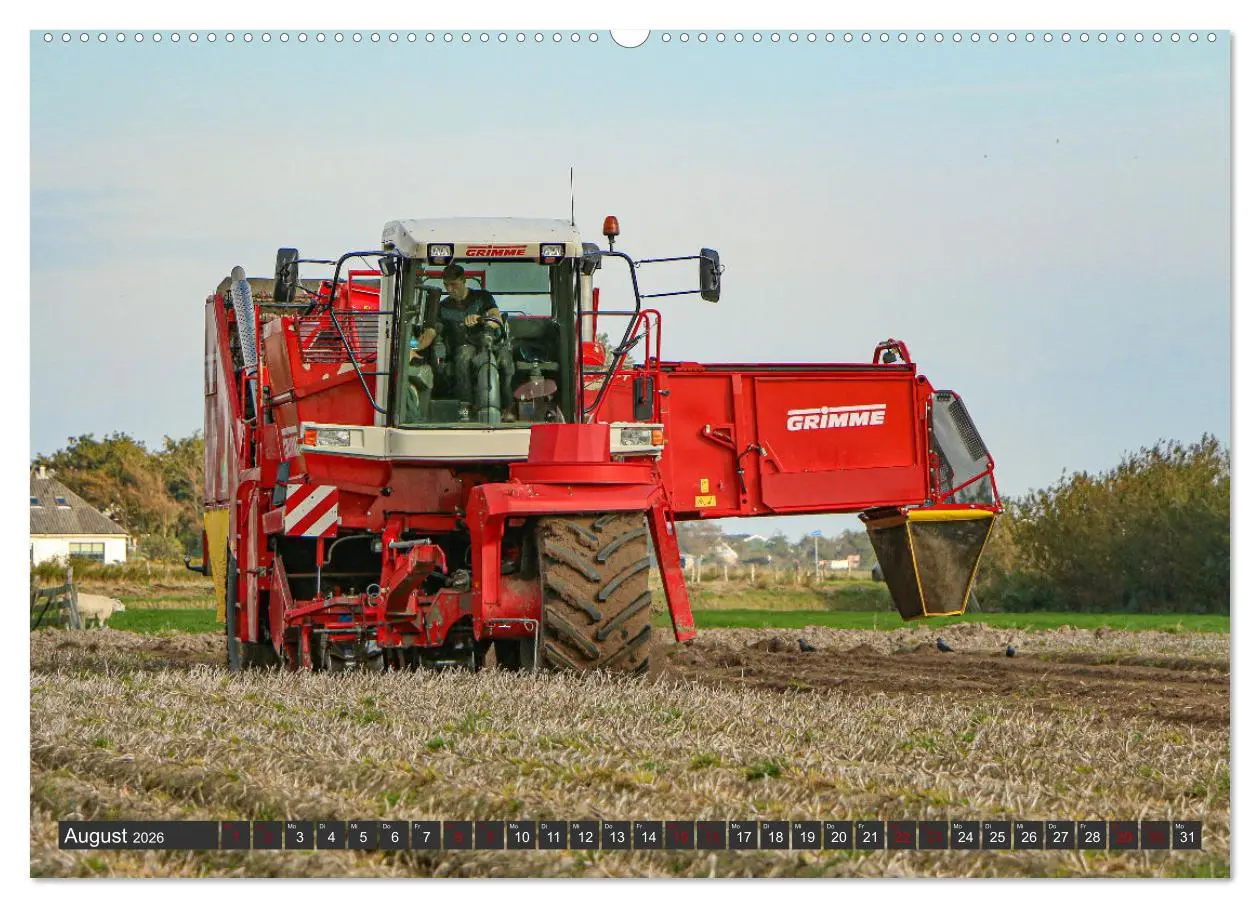 Bild: 9783457440681 | Landtechnik im Einsatz (hochwertiger Premium Wandkalender 2026 DIN...