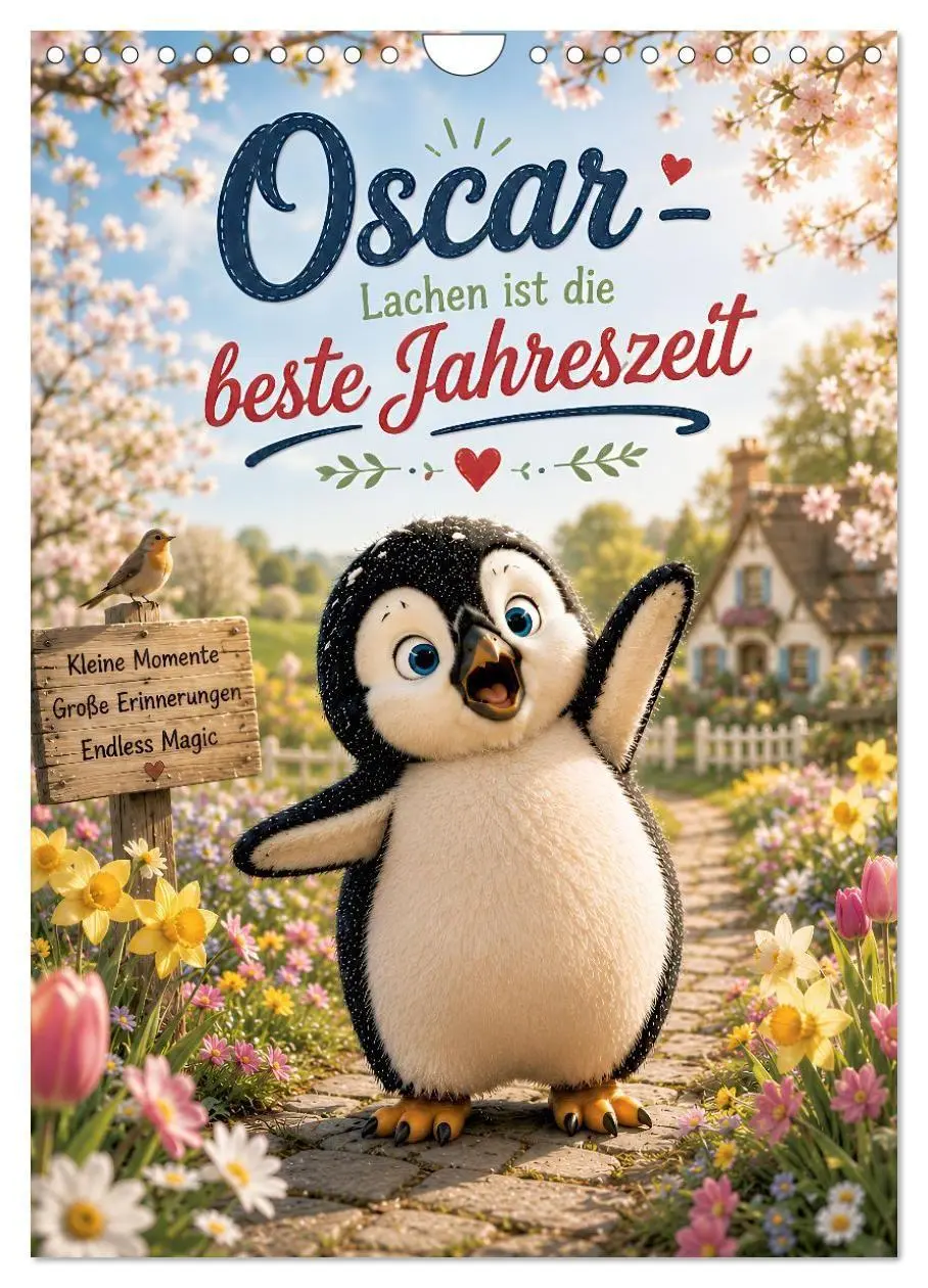 Cover: 9783594370681 | Oscar - Lachen ist die beste Jahreszeit (Wandkalender 2027 DIN A4...