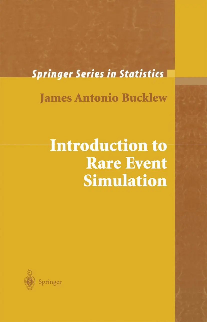 Cover: 9780387200781 | Introduction to Rare Event Simulation | James Bucklew | Buch | xii