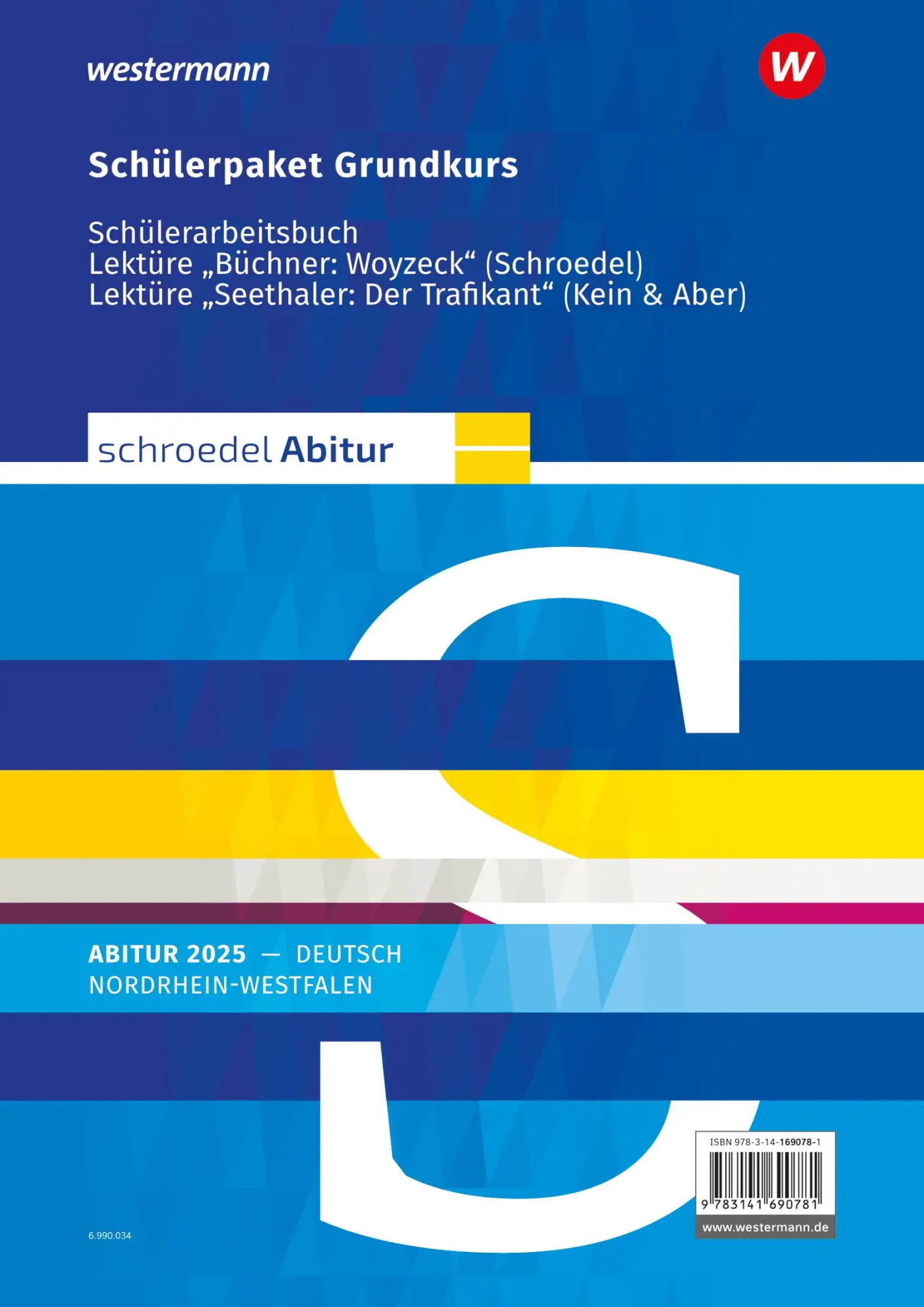Cover: 9783141690781 | Schroedel Abitur. Deutsch. Grundkurs. Ausgabe für...