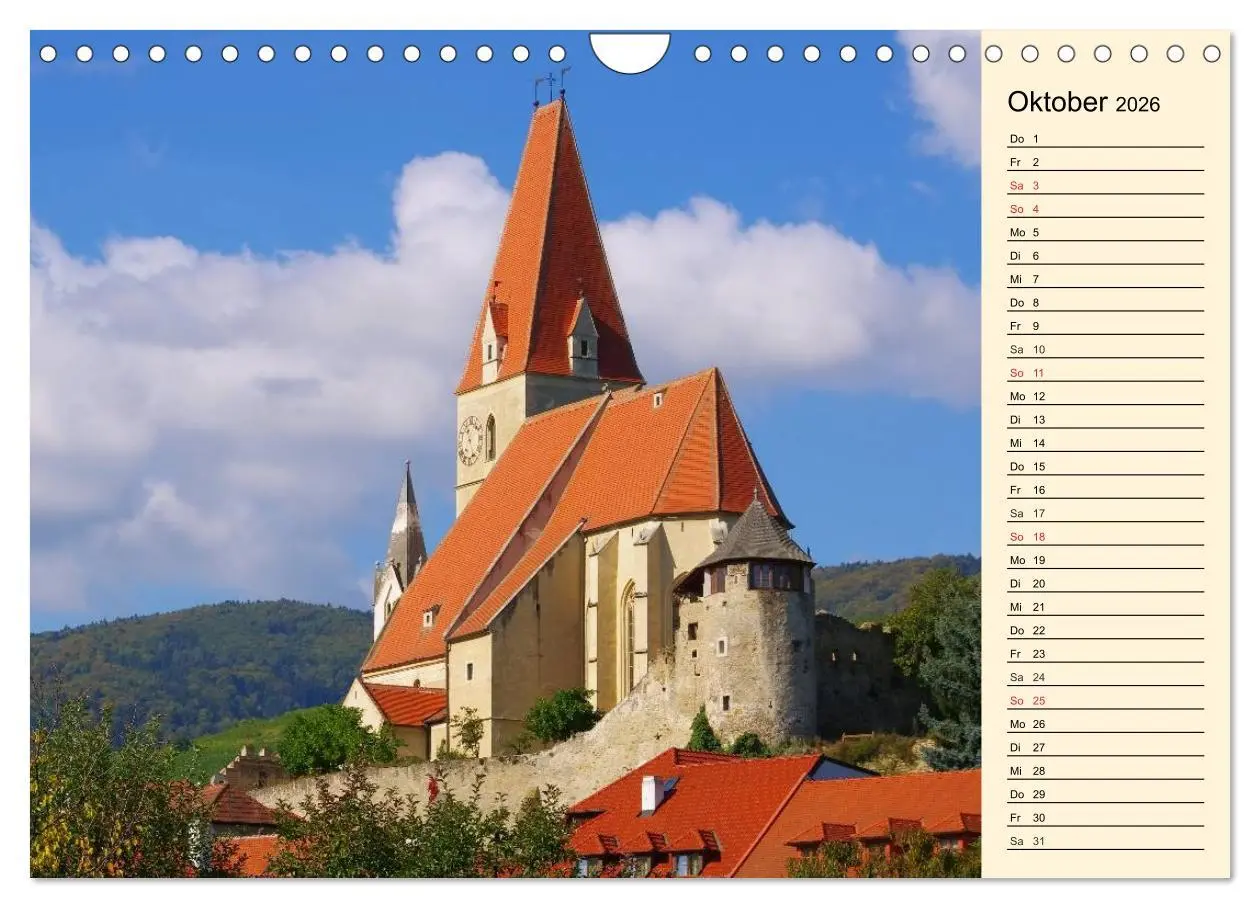 Bild: 9783457980781 | Die Wachau - Bezaubernde Orte an der Donau (Wandkalender 2026 DIN...