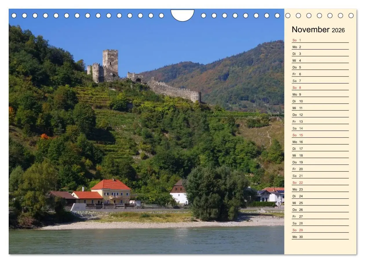 Bild: 9783457980781 | Die Wachau - Bezaubernde Orte an der Donau (Wandkalender 2026 DIN...