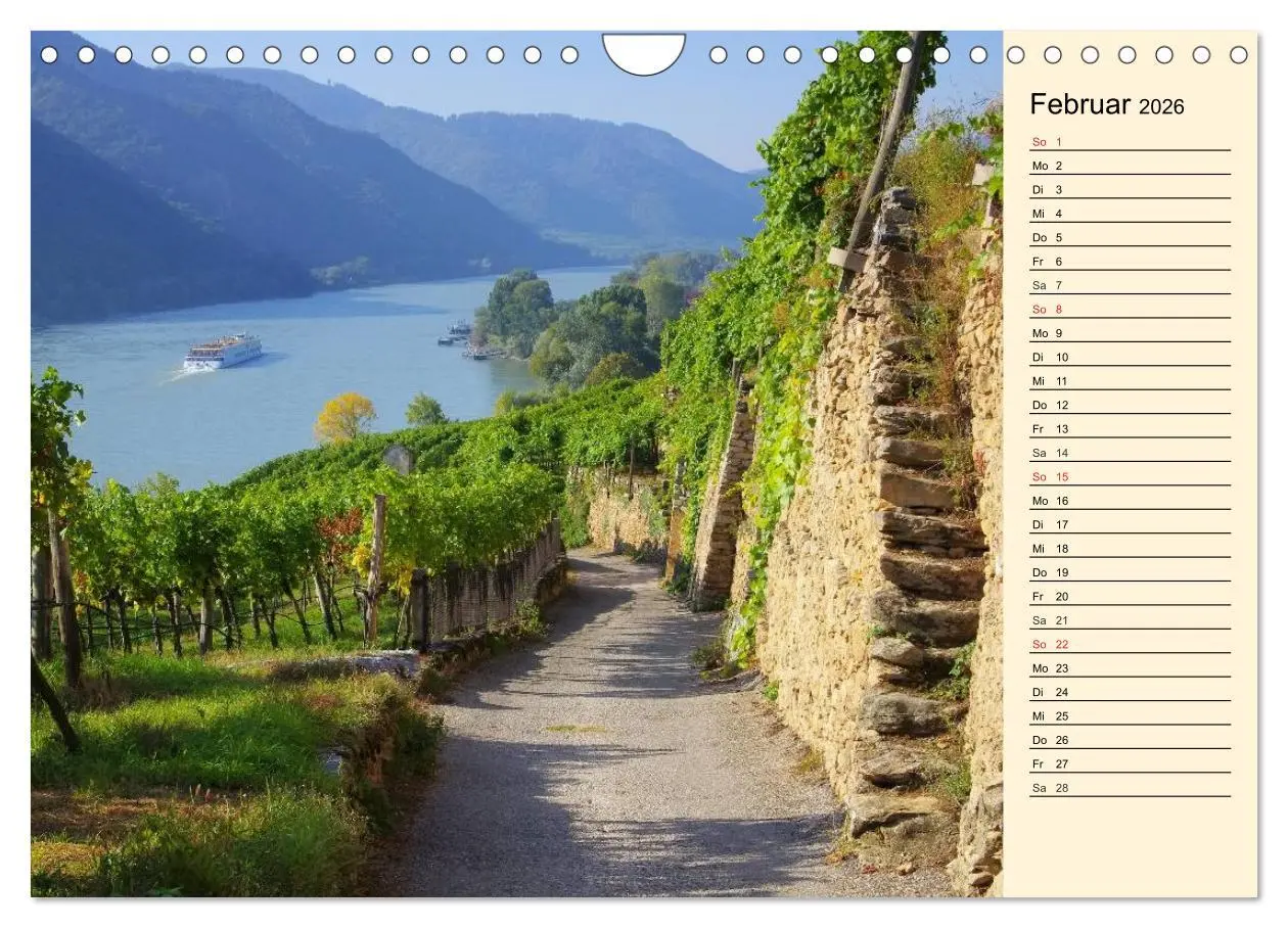 Bild: 9783457980781 | Die Wachau - Bezaubernde Orte an der Donau (Wandkalender 2026 DIN...