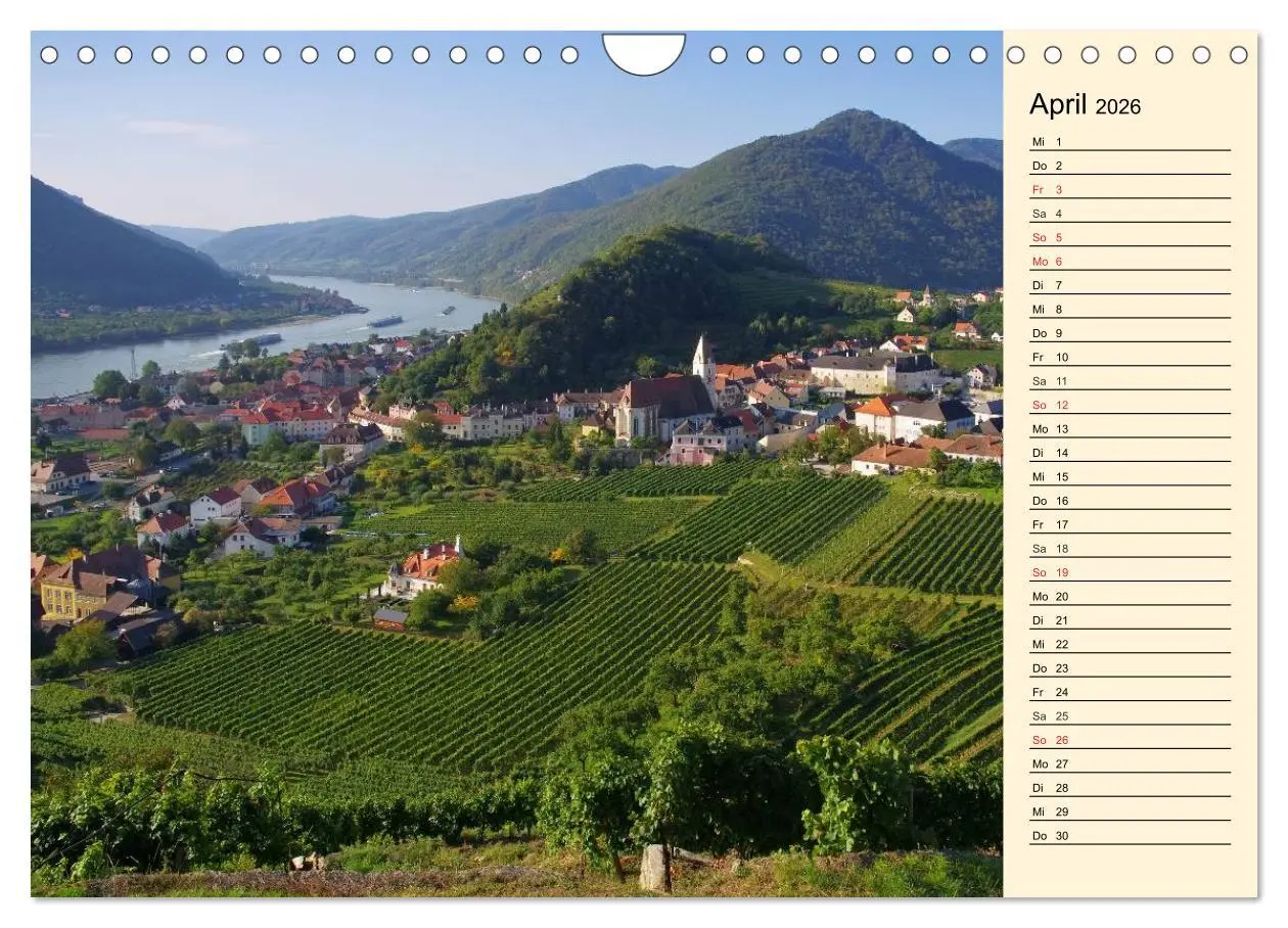 Bild: 9783457980781 | Die Wachau - Bezaubernde Orte an der Donau (Wandkalender 2026 DIN...