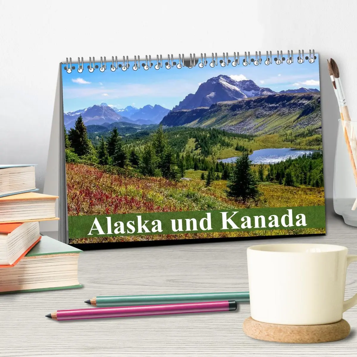 Bild: 9783516070781 | Alaska und Kanada (Tischkalender 2026 DIN A5 quer), CALVENDO...