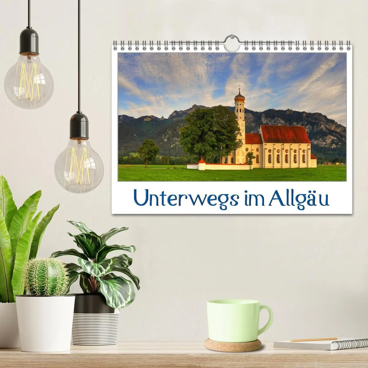 Bild: 9783516140781 | Unterwegs im Allgäu (Wandkalender 2026 DIN A4 quer), CALVENDO...