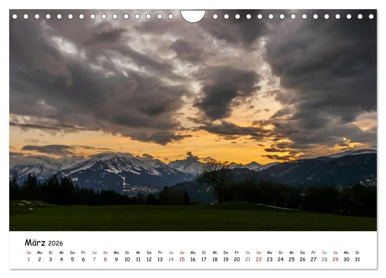 Bild: 9783516140781 | Unterwegs im Allgäu (Wandkalender 2026 DIN A4 quer), CALVENDO...