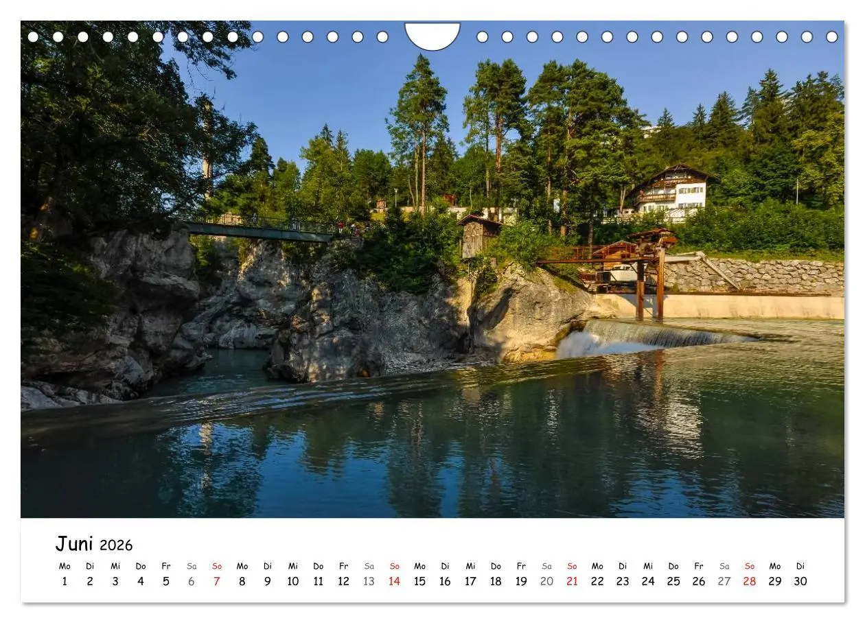 Bild: 9783516140781 | Unterwegs im Allgäu (Wandkalender 2026 DIN A4 quer), CALVENDO...