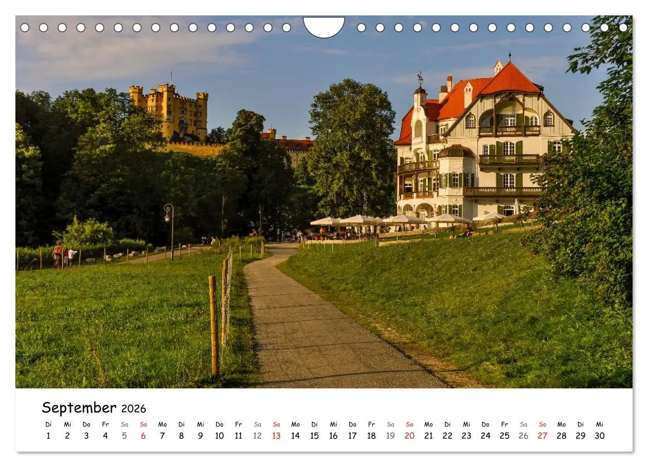 Bild: 9783516140781 | Unterwegs im Allgäu (Wandkalender 2026 DIN A4 quer), CALVENDO...