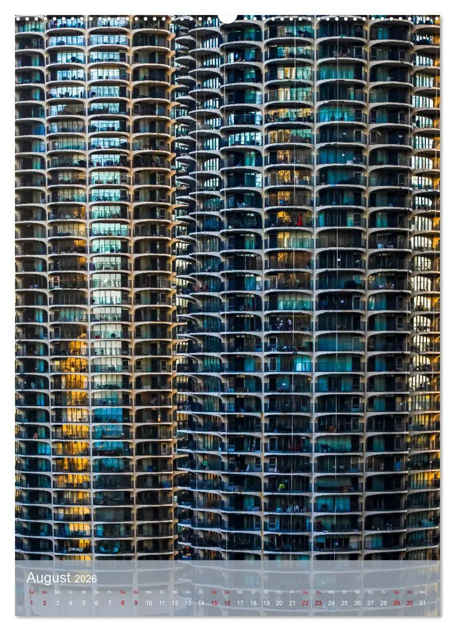 Bild: 9783516380781 | Architektur Facetten Chicago 2026 (hochwertiger Premium...