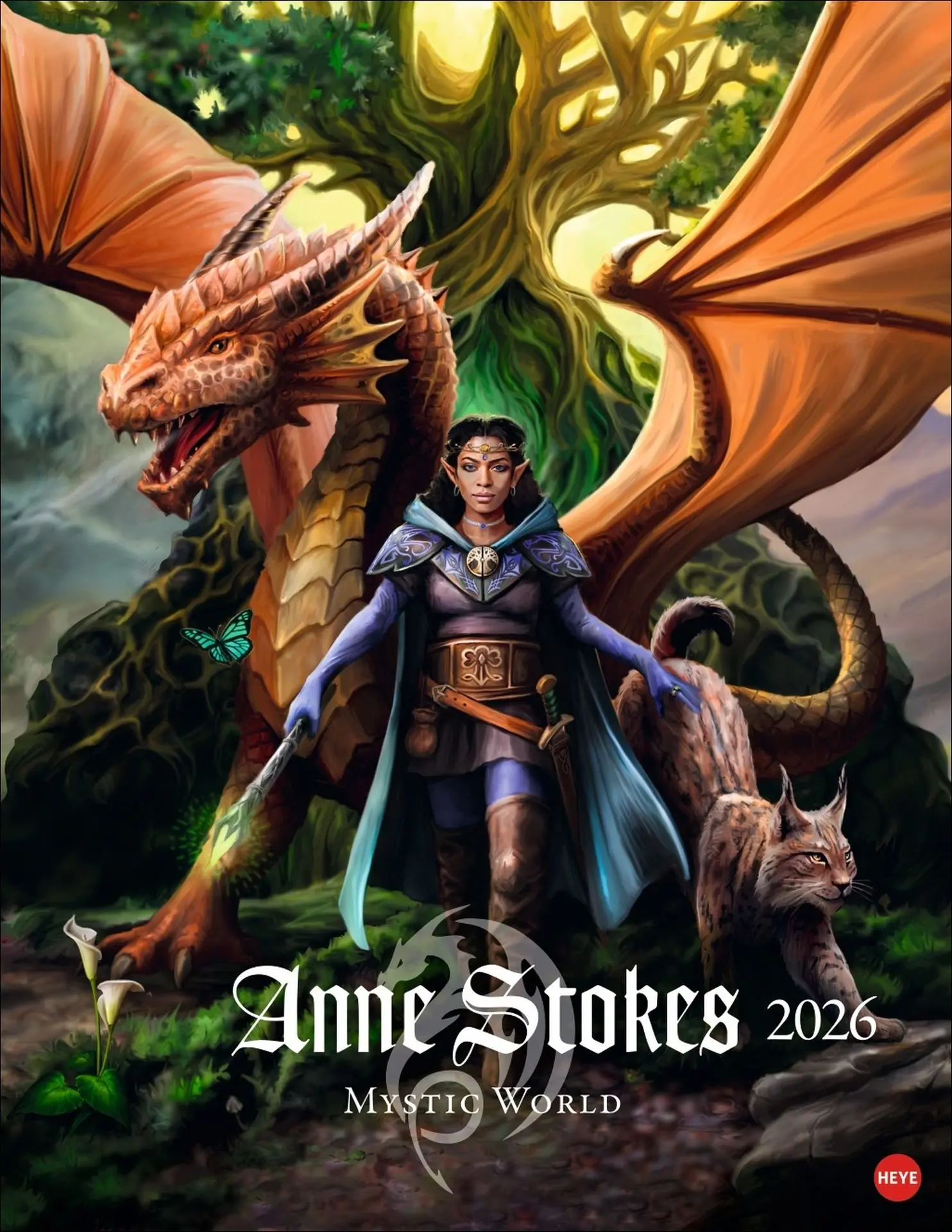 Cover: 9783756410781 | Anne Stokes: Mystic World Posterkalender 2026 | Anne Stokes | Kalender