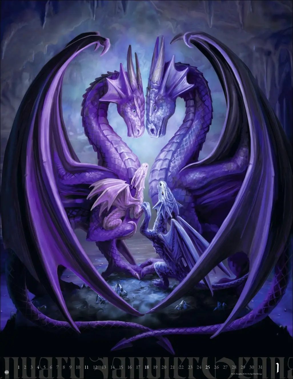 Bild: 9783756410781 | Anne Stokes: Mystic World Posterkalender 2026 | Anne Stokes | Kalender