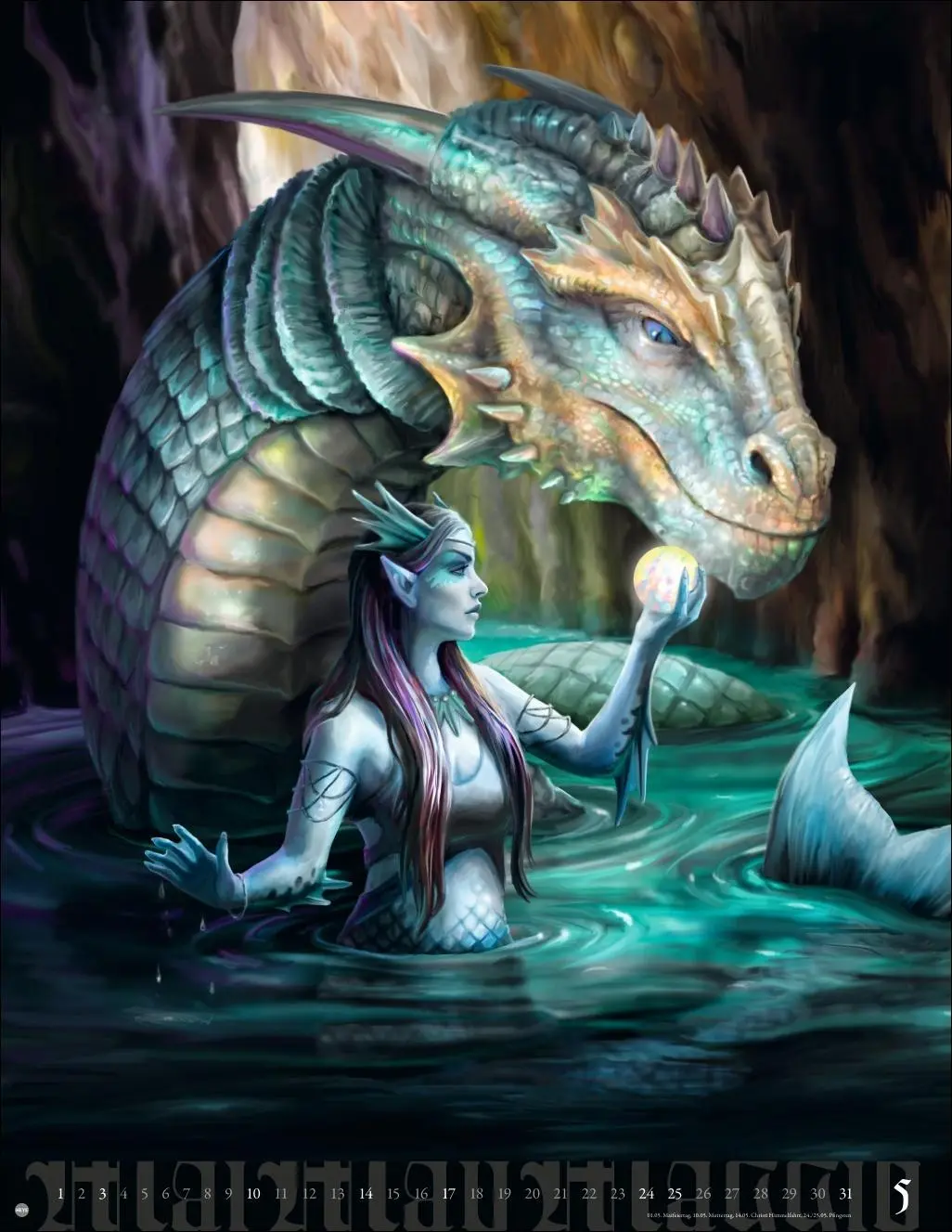 Bild: 9783756410781 | Anne Stokes: Mystic World Posterkalender 2026 | Anne Stokes | Kalender