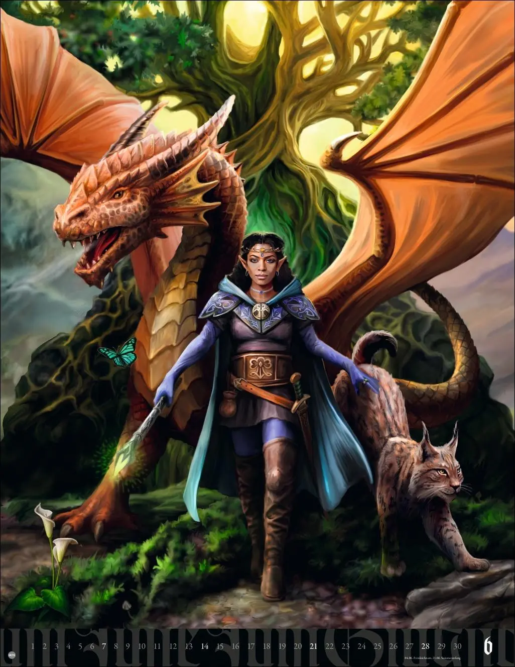 Bild: 9783756410781 | Anne Stokes: Mystic World Posterkalender 2026 | Anne Stokes | Kalender