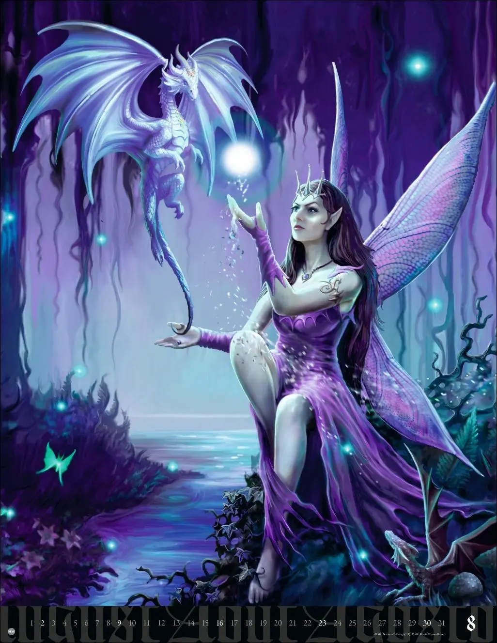 Bild: 9783756410781 | Anne Stokes: Mystic World Posterkalender 2026 | Anne Stokes | Kalender