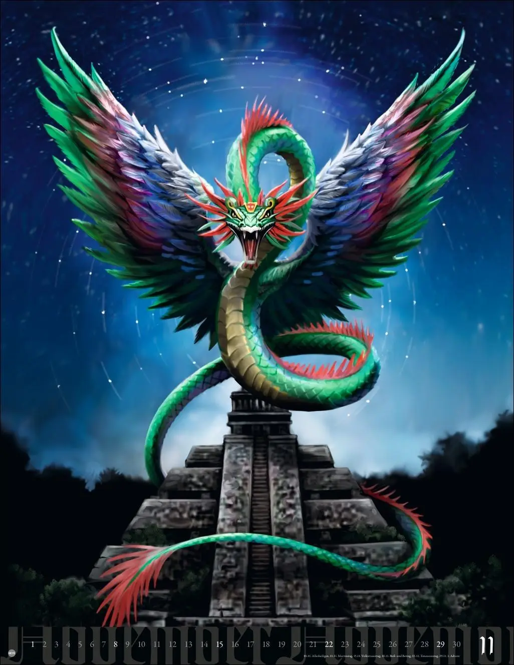 Bild: 9783756410781 | Anne Stokes: Mystic World Posterkalender 2026 | Anne Stokes | Kalender