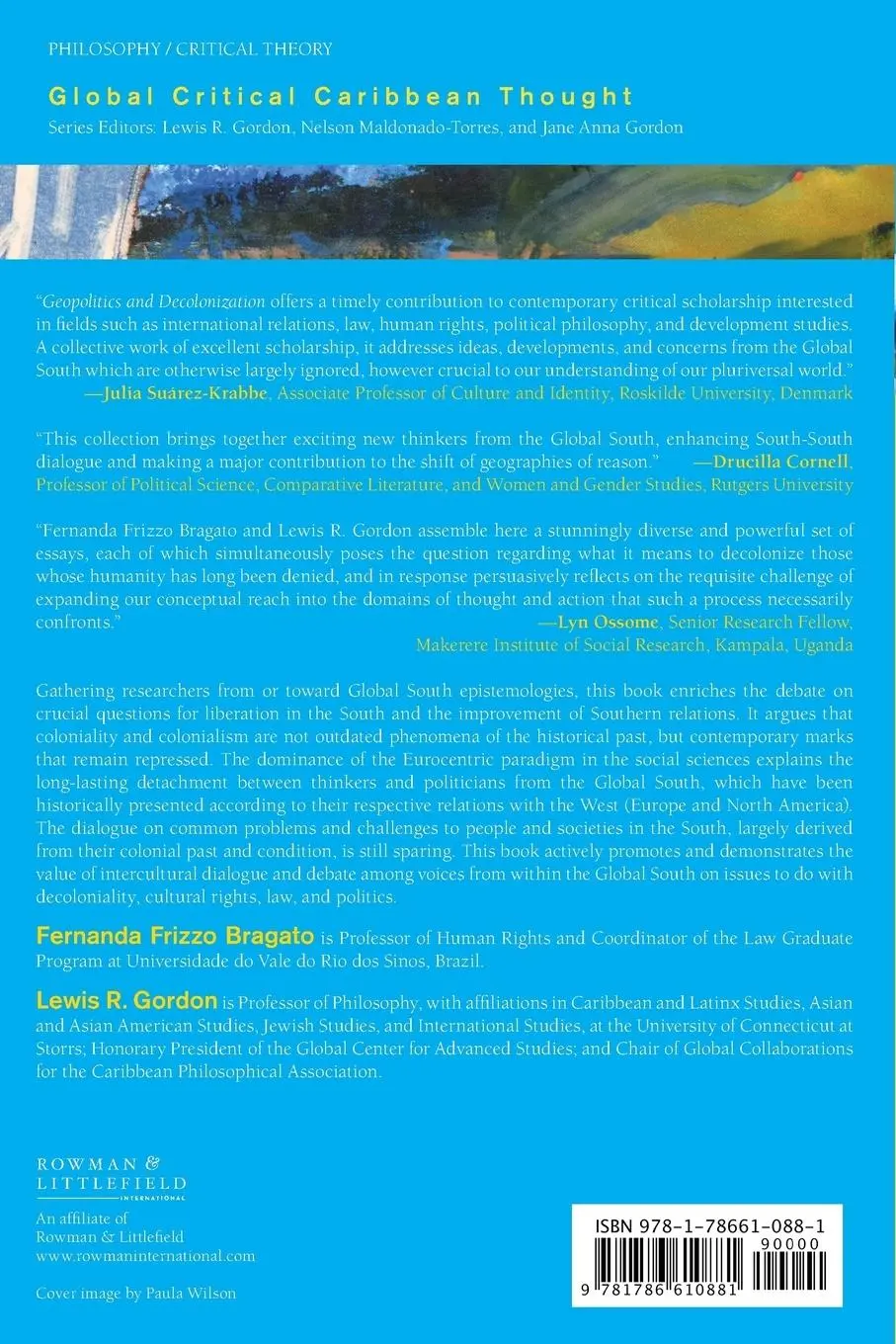 Rückseite: 9781786610881 | Geopolitics and Decolonization | Perspectives from the Global South