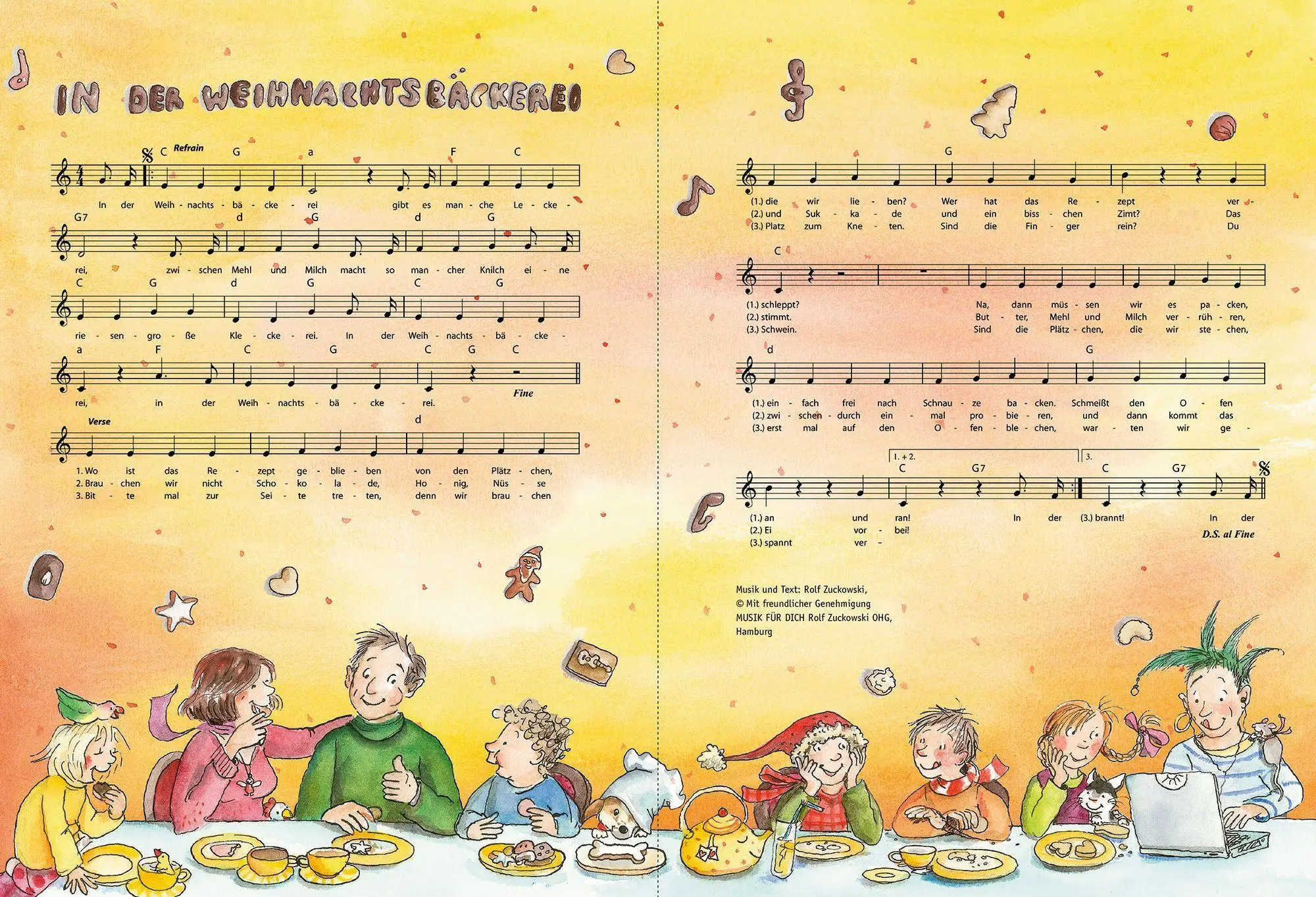 Bild: 9783756710881 | In der Weihnachtsbäckerei | Rolf Zuckowski | Buch | 72 S. | Deutsch