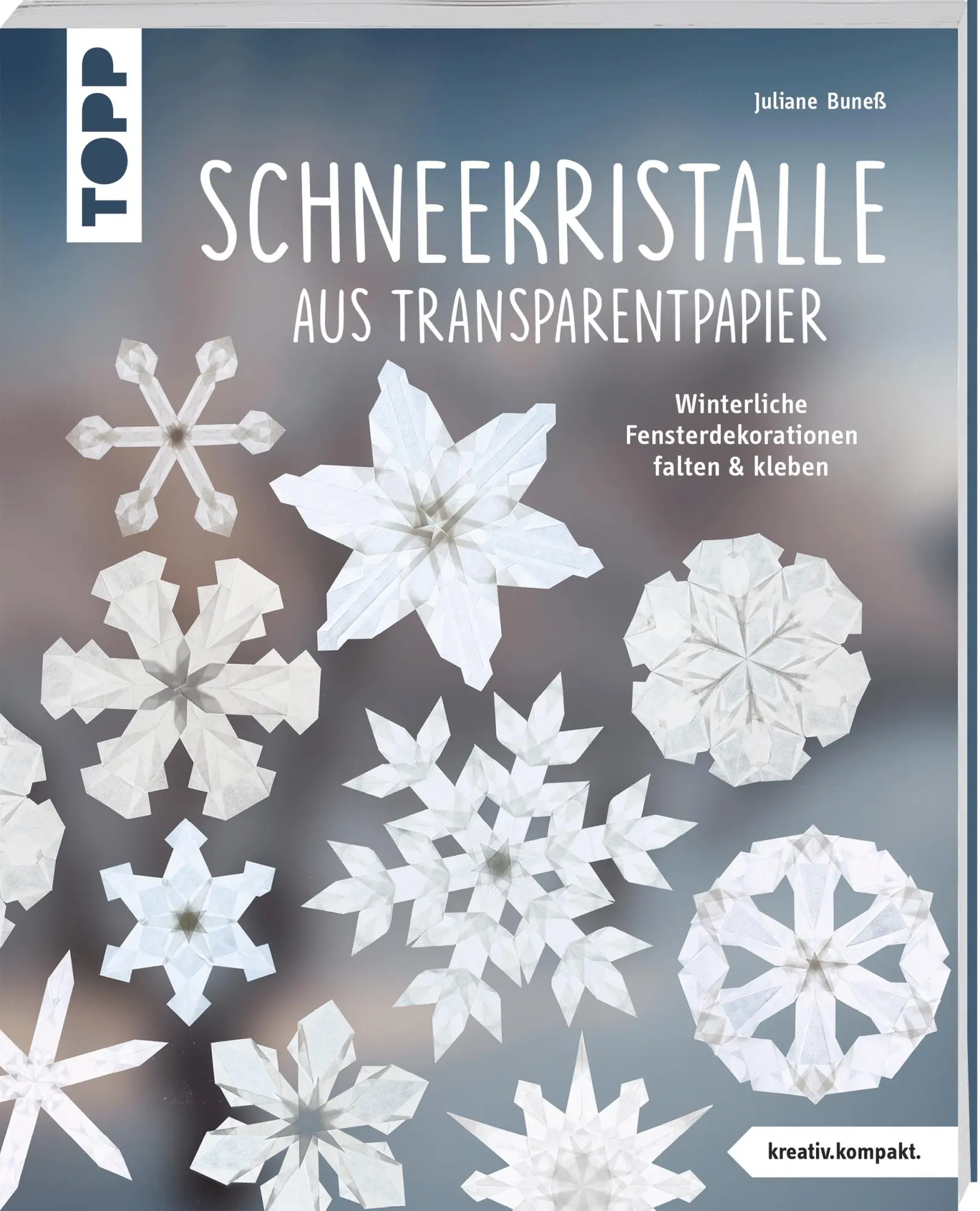 Cover: 9783772480881 | Schneekristalle aus Transparentpapier (kreativ.kompakt.) | Buneß