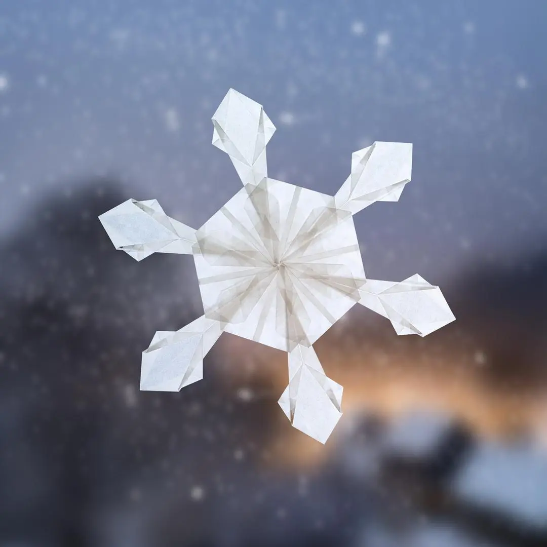 Bild: 9783772480881 | Schneekristalle aus Transparentpapier (kreativ.kompakt.) | Buneß