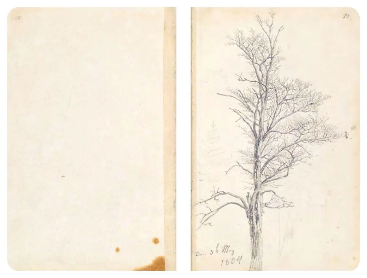 Bild: 9783775760881 | Caspar David Friedrich - Das Karlsruher Skizzenbuch (Kompaktausgabe)