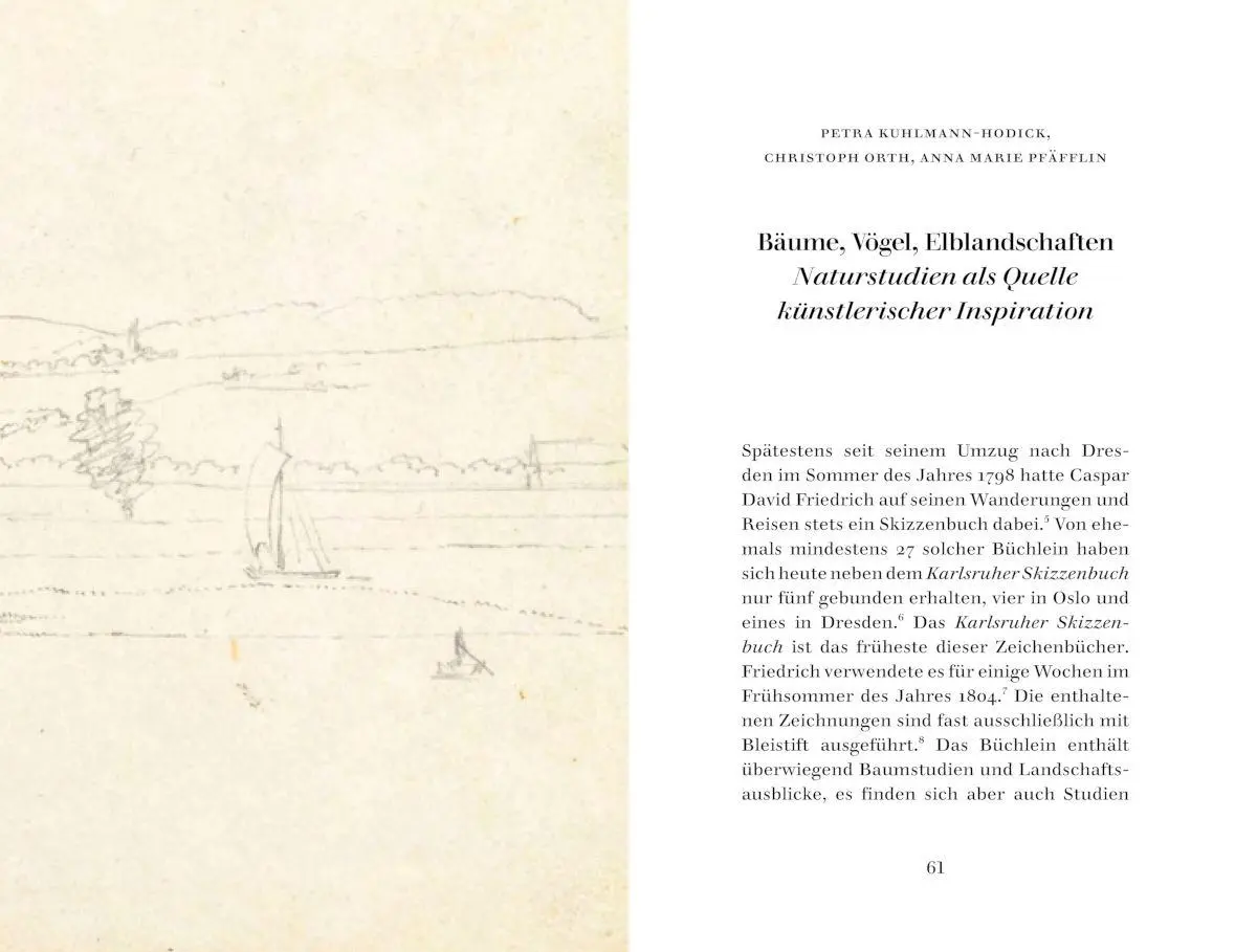 Bild: 9783775760881 | Caspar David Friedrich - Das Karlsruher Skizzenbuch (Kompaktausgabe)