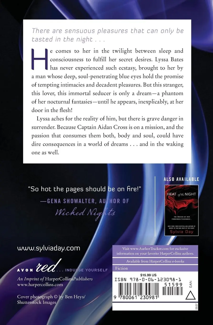 Rückseite: 9780061230981 | Pleasures of the Night | Sylvia Day | Taschenbuch | Englisch | 2007
