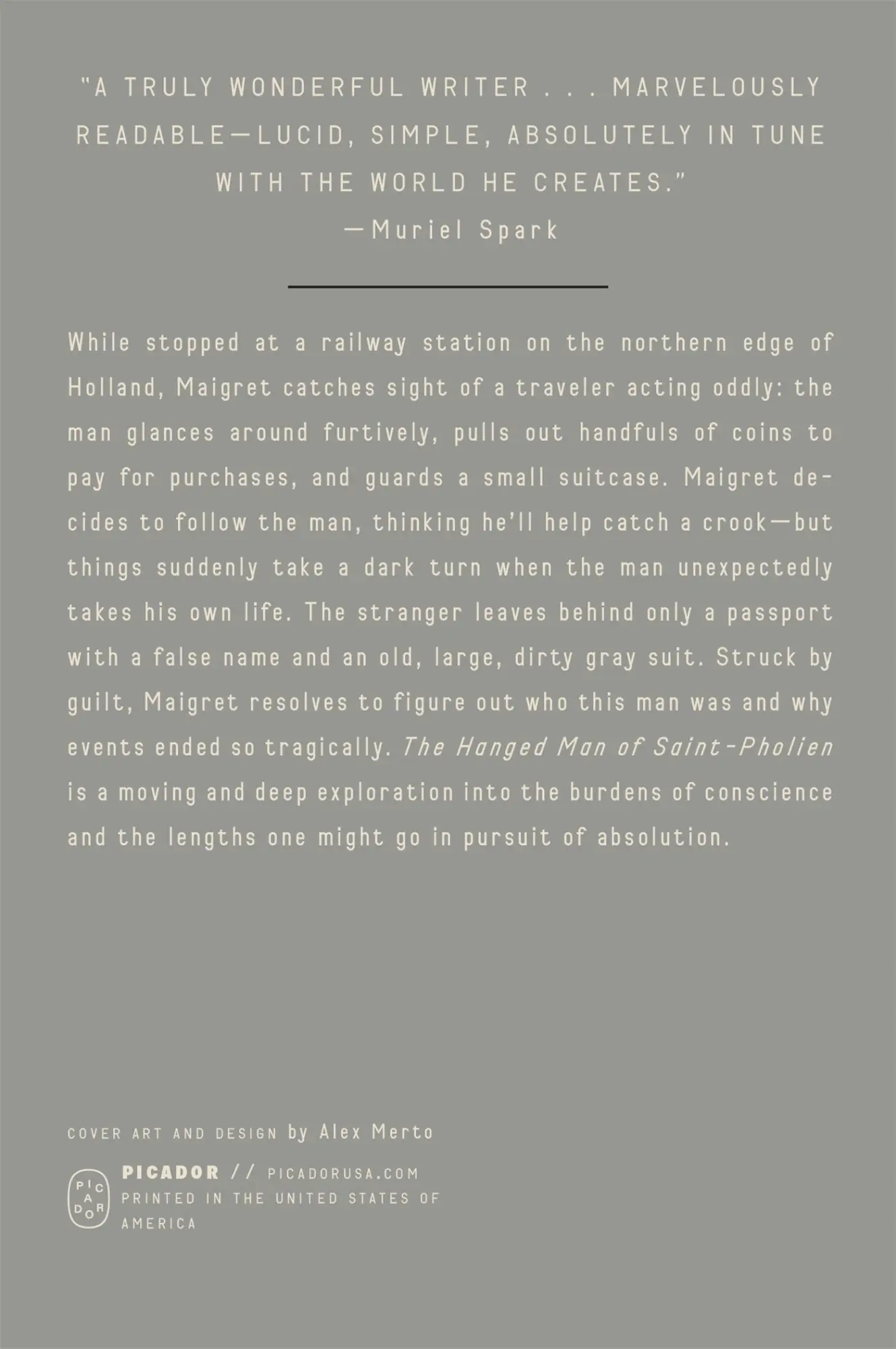 Rückseite: 9781250390981 | The Hanged Man of Saint-Pholien (Inspector Maigret) | Georges Simenon