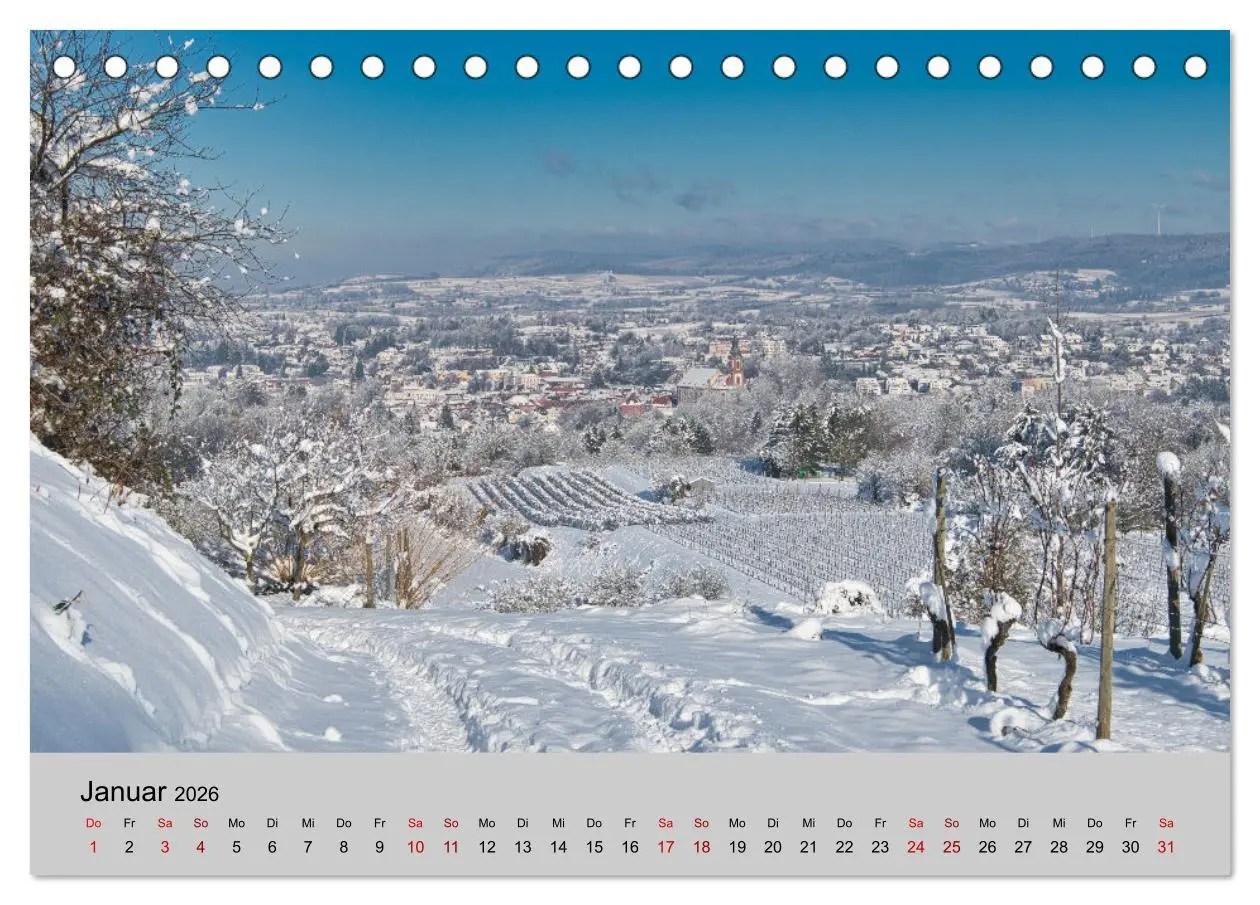 Bild: 9783457410981 | Ettenheim - Perle der Ortenau (Tischkalender 2026 DIN A5 quer),...