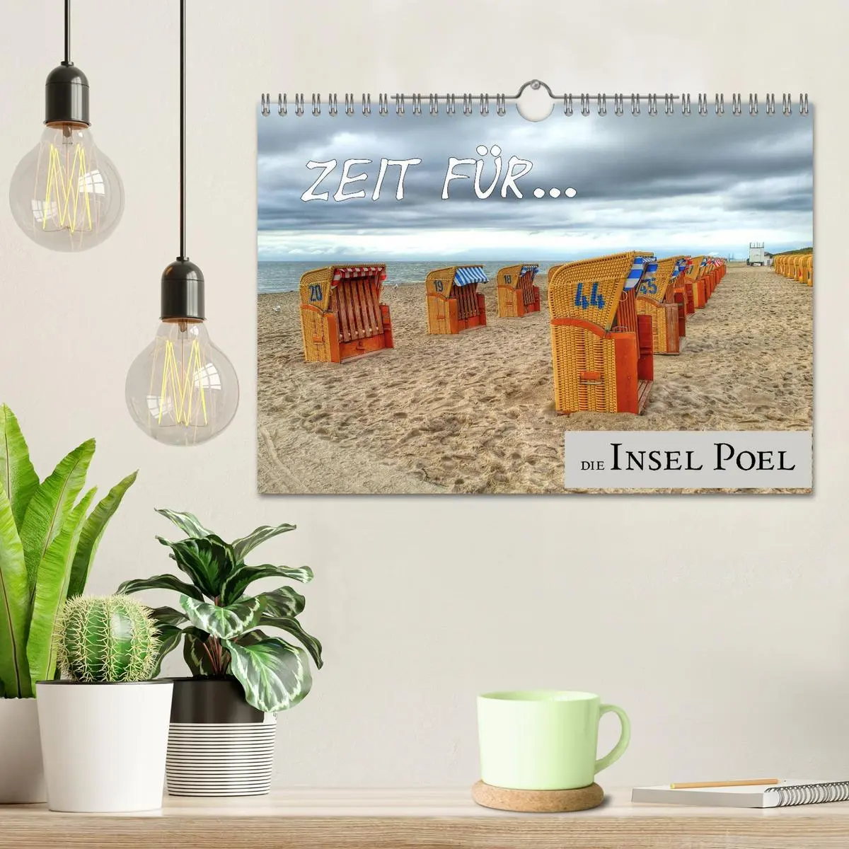 Bild: 9783457960981 | Zeit für... die Insel Poel (Wandkalender 2026 DIN A4 quer),...