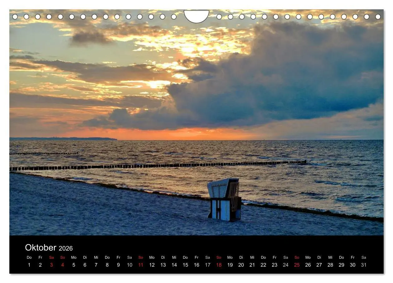 Bild: 9783457960981 | Zeit für... die Insel Poel (Wandkalender 2026 DIN A4 quer),...