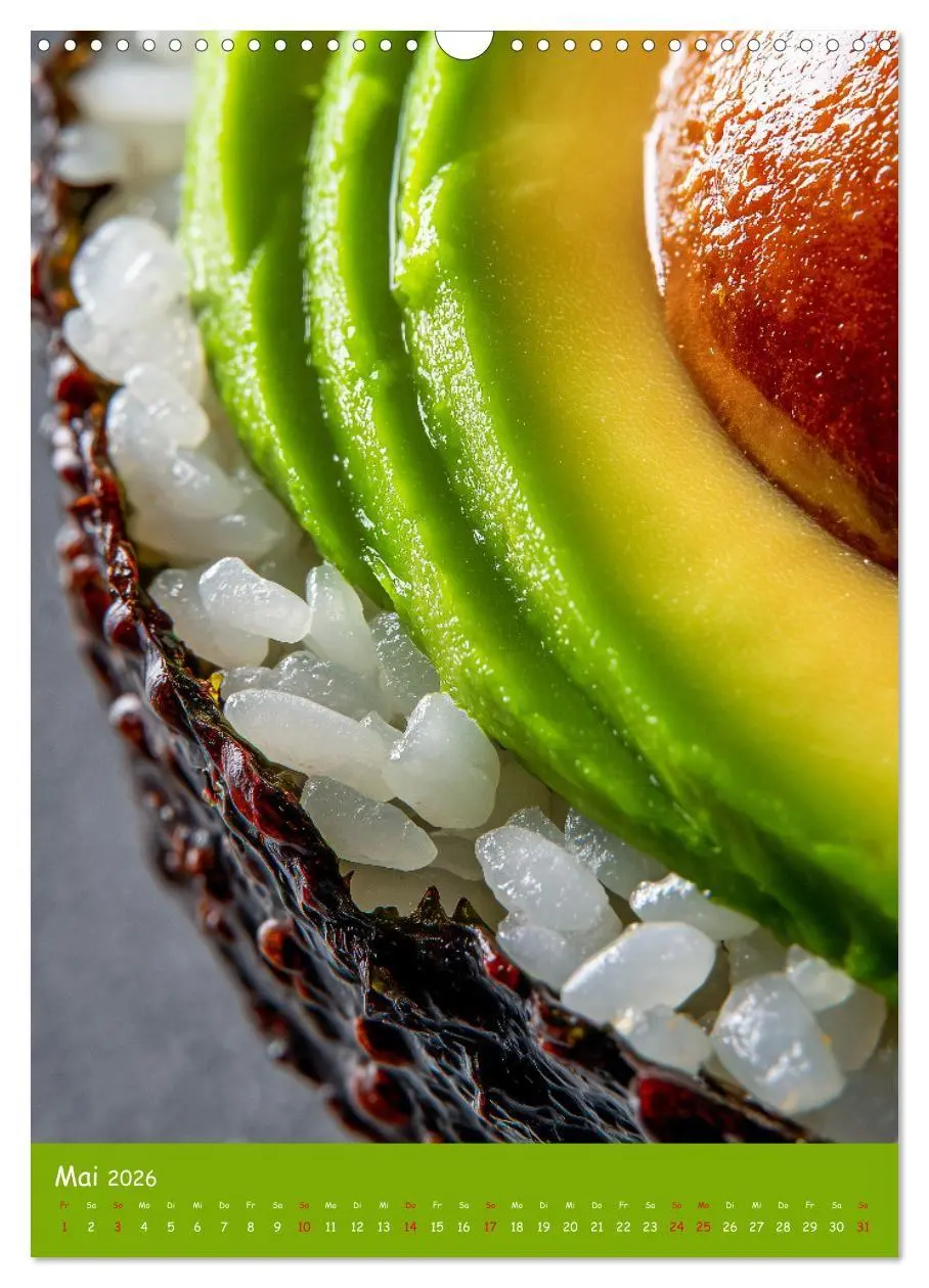 Bild: 9783516670981 | Sushi Kalender - Japanisches Essen für Sushi Liebhaber...