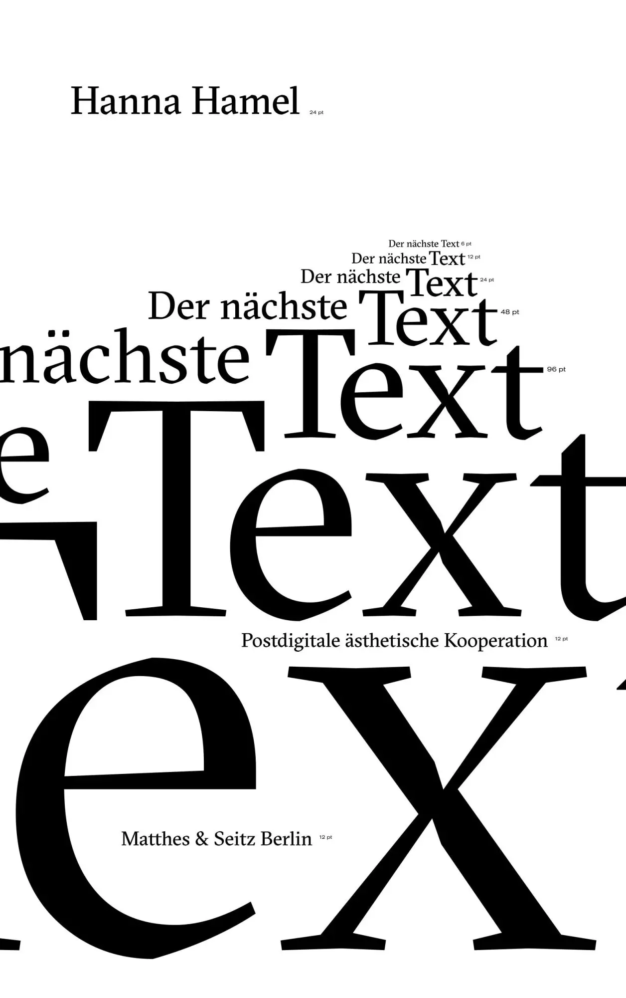 Cover: 9783751820981 | Der nächste Text | Postdigitale ästhetische Kooperation | Hanna Hamel