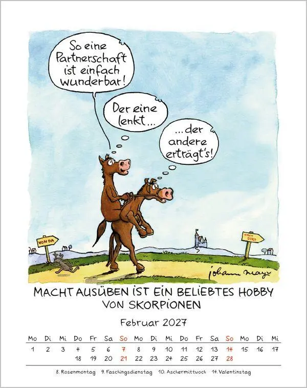 Bild: 9783819300981 | Skorpion 2027 | Verlag Korsch | Kalender | Spiralbindung | 13 S.