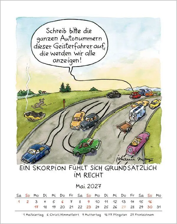 Bild: 9783819300981 | Skorpion 2027 | Verlag Korsch | Kalender | Spiralbindung | 13 S.