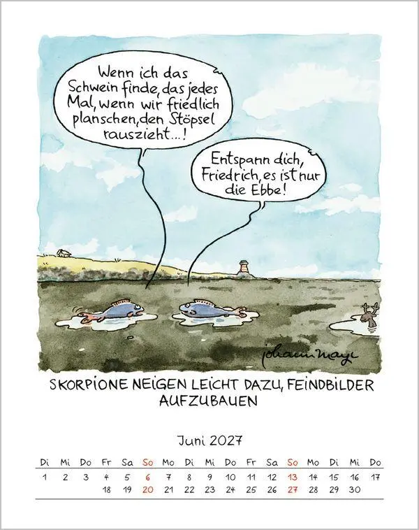 Bild: 9783819300981 | Skorpion 2027 | Verlag Korsch | Kalender | Spiralbindung | 13 S.