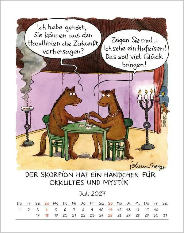 Bild: 9783819300981 | Skorpion 2027 | Verlag Korsch | Kalender | Spiralbindung | 13 S.