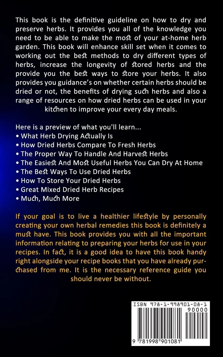 Rückseite: 9781998901081 | How to Dry Herbs | Sean Hopkins | Taschenbuch | Englisch | 2022