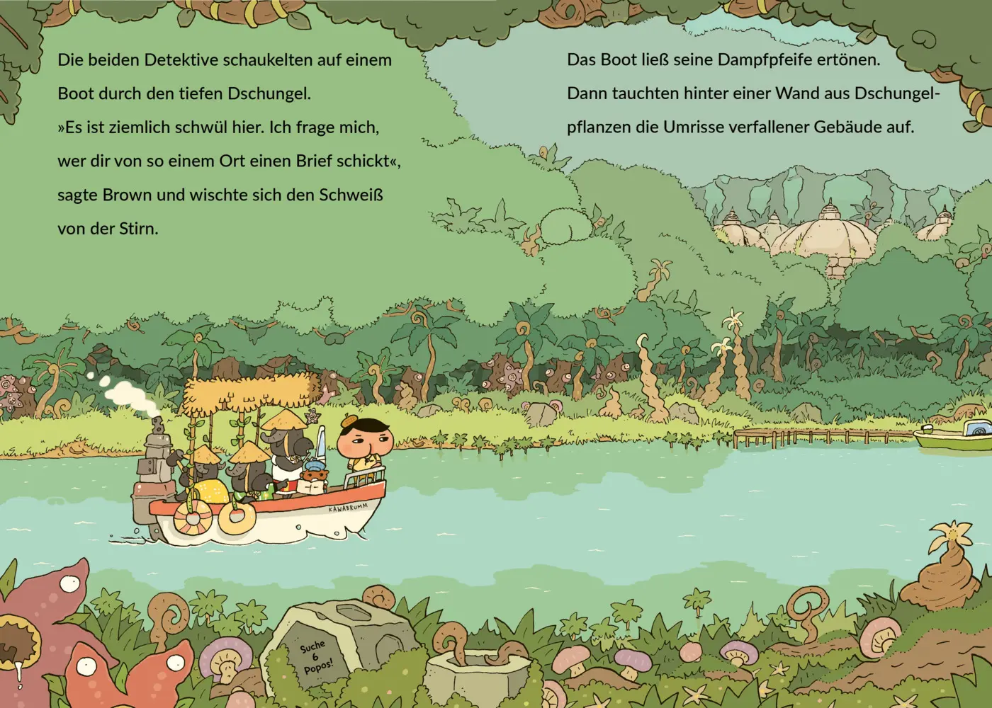 Bild: 9783423641081 | Detektiv Parzival Po (5) - Das Rätsel der Tempelruine | Troll | Buch