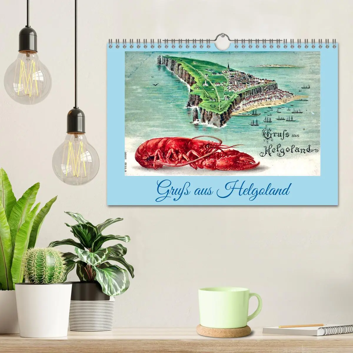 Bild: 9783457301081 | Gruß aus Helgoland (Wandkalender 2026 DIN A4 quer), CALVENDO...