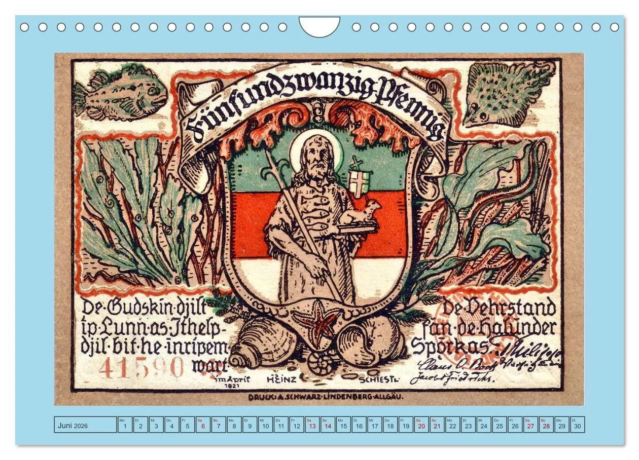 Bild: 9783457301081 | Gruß aus Helgoland (Wandkalender 2026 DIN A4 quer), CALVENDO...