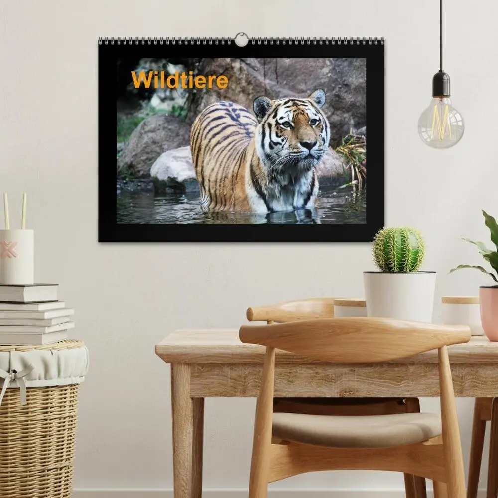 Bild: 9783516181081 | Wildtiere (Wandkalender 2026 DIN A3 quer), CALVENDO Monatskalender