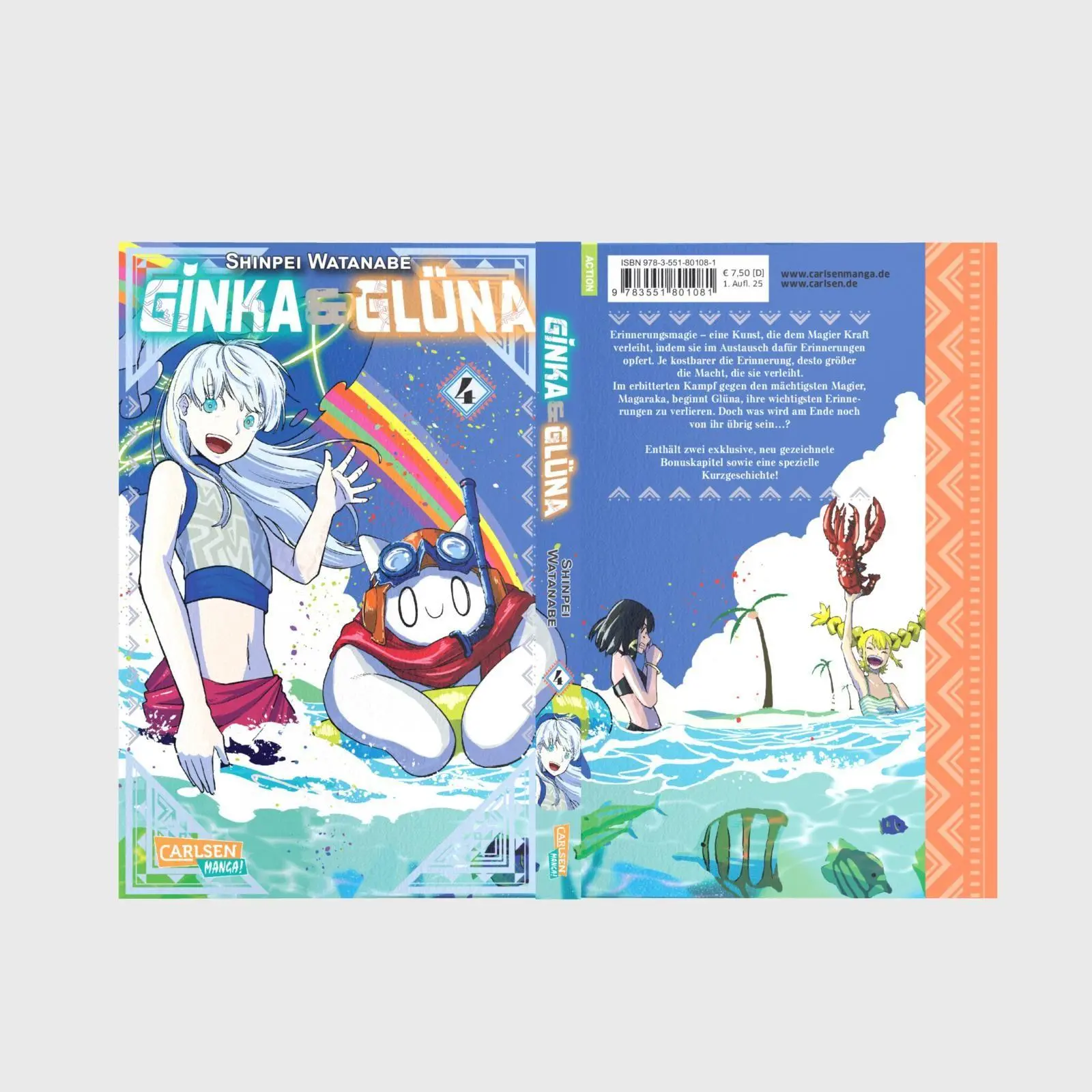 Bild: 9783551801081 | Ginka und Glüna 4 | Shinpei Watanabe | Taschenbuch | Ginka und Glüna